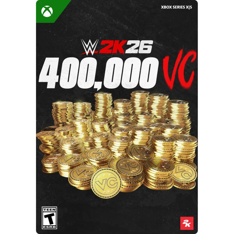 WWE 2K26: 400,000 Virtual Currency Pack pour Xbox Series X|S [Code Electronique]