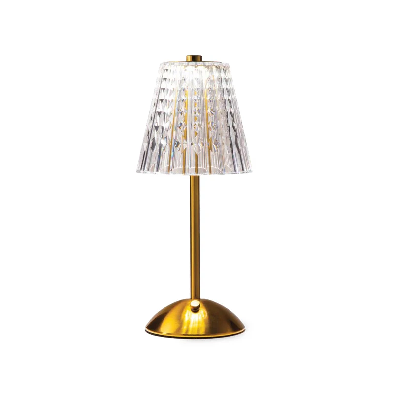 Bell+Howell - Lampe de table sans fil LED élégante Addison - Or