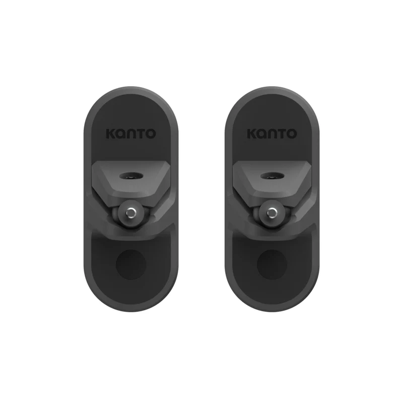 Kanto - Supports muraux universels pour enceintes satellites - Noir