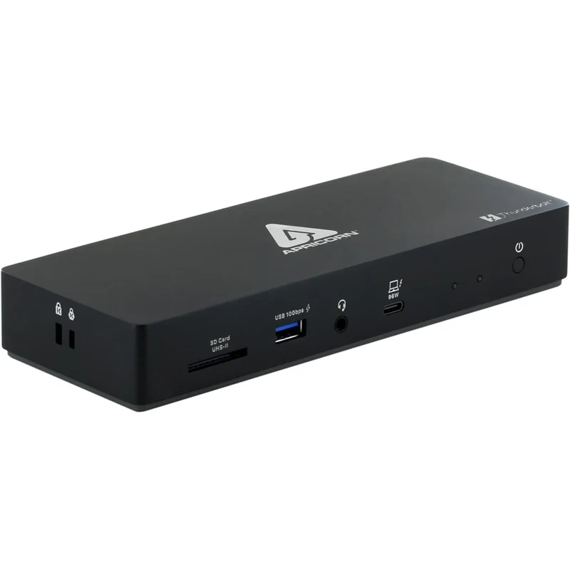 Apricorn - Station d’accueil Aegis Thunderbolt 4 - Noire