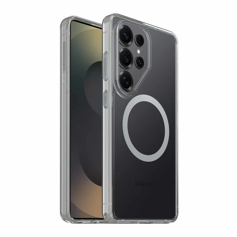 OtterBox Symmetry Clear Cell Phone Case with Magnets in Bulk Packaging for Galaxy S26 Ultra - Clear