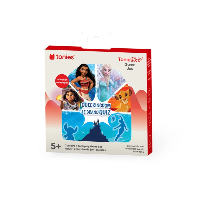tonies Tonieplay Disney: Quiz Kingdom Game - French