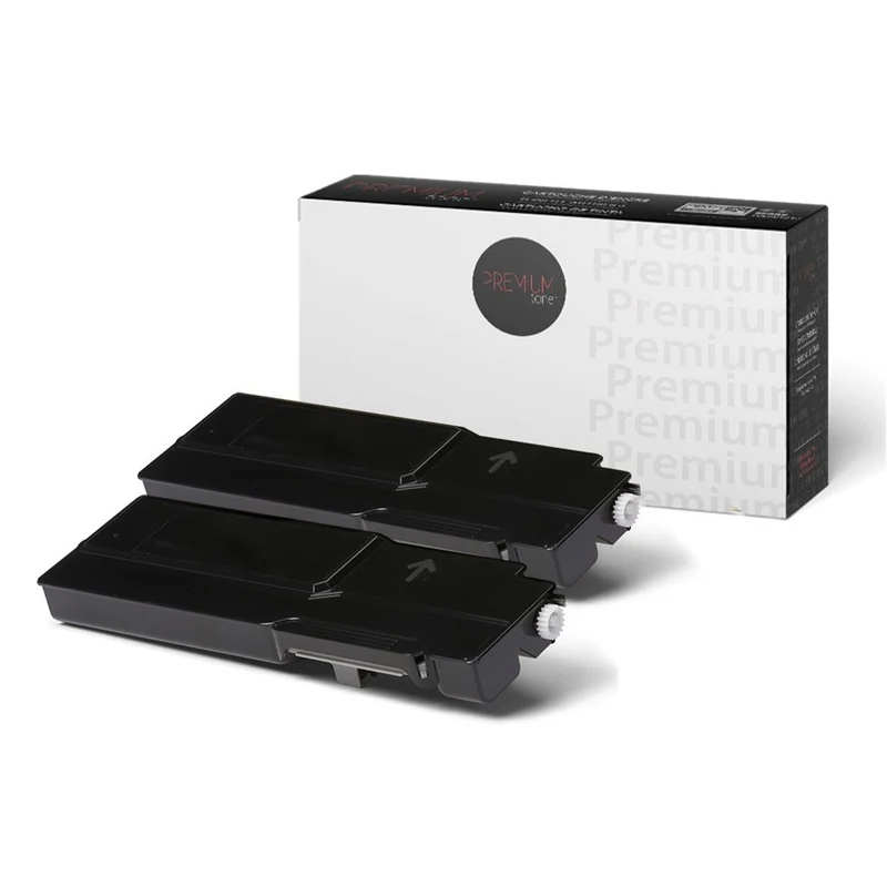 Premium Tone - Xerox 106R03500 Toner compatible - Noir - Paquet de 2