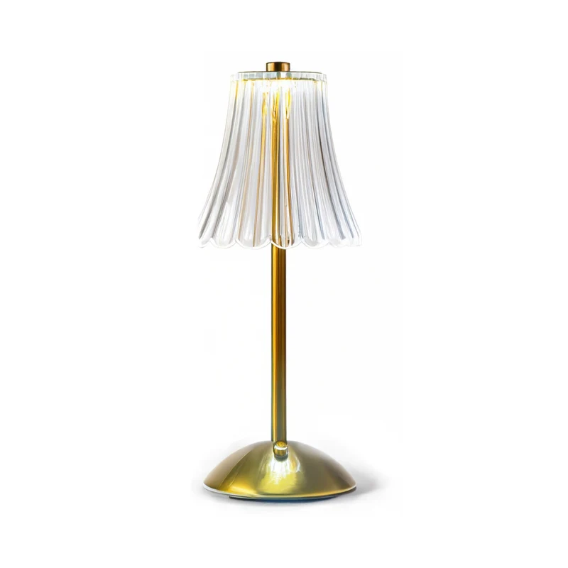 Bell+Howell - Lampe de table sans fil LED élégante Alma - Or