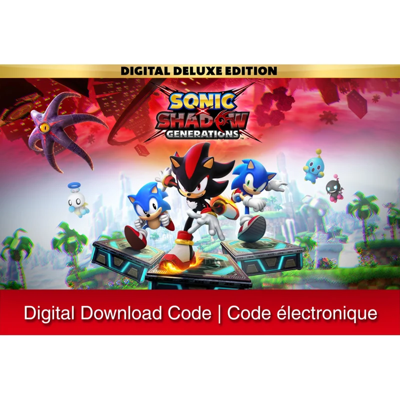 Sonic x Shadow Generations Digital Deluxe Edition For Nintendo Switch [Digital Download]