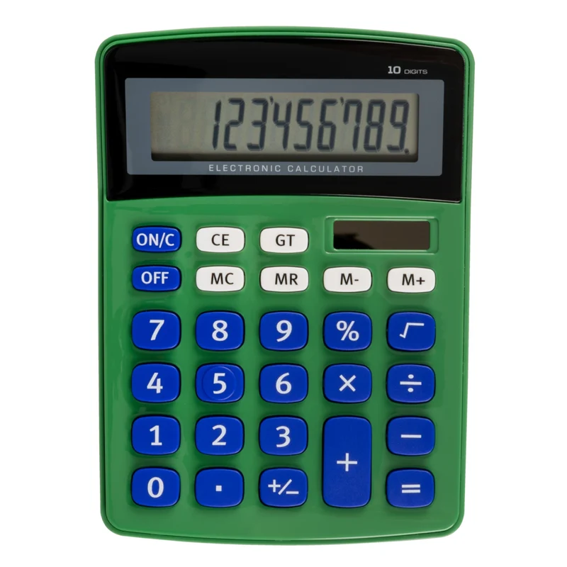 Pep Rally - Calculatrice - vert