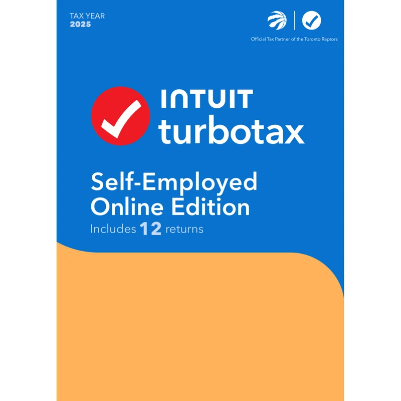 Intuit - TurboImpot Version Travailleur autonome en ligne - 12 Déclarations - Bilingue [Téléchargement]