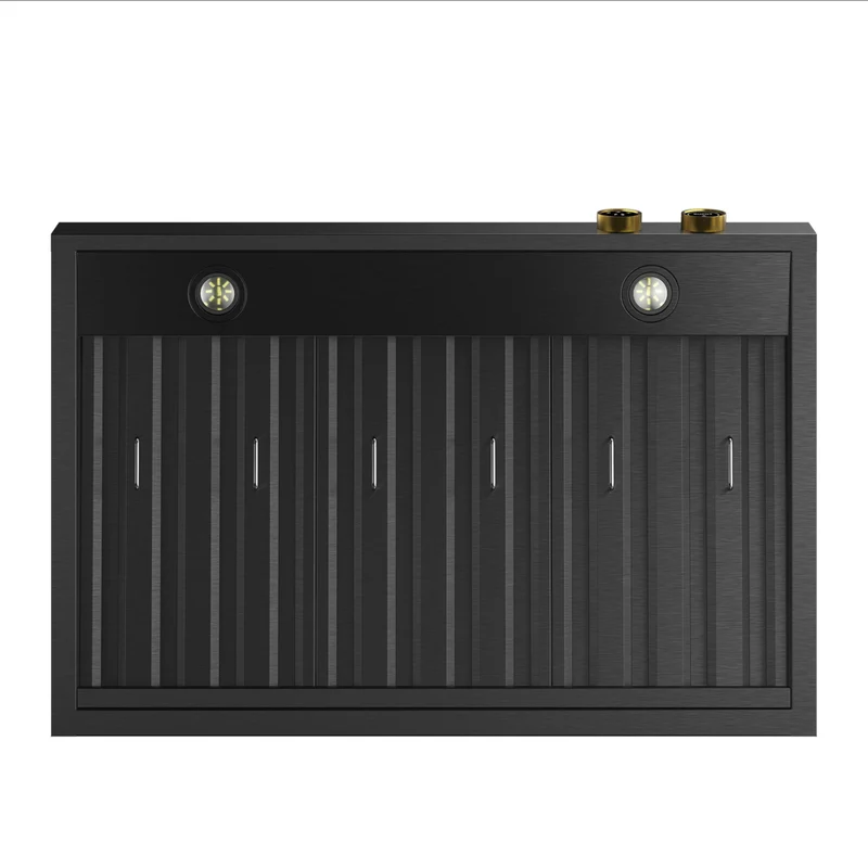 KUCHT KRHG360-GL 36 po Hotte sous armoire - avec commandes numériques - 900 CFM - Gemstone/Or
