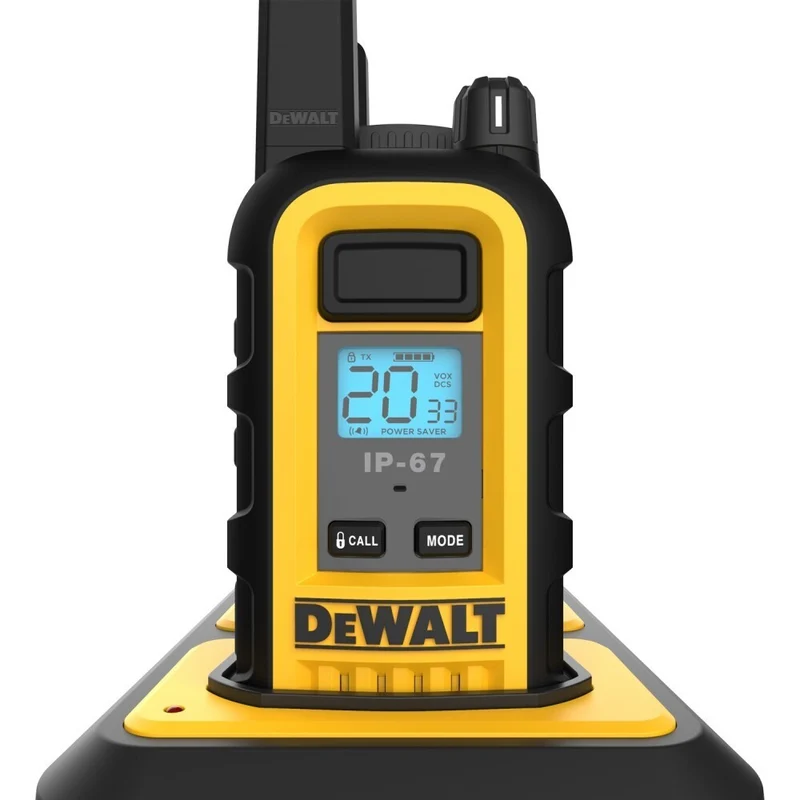 Dewalt - Radios Heavy Duty 12 DXFRS300 avec 2 chargeurs à 6 ports