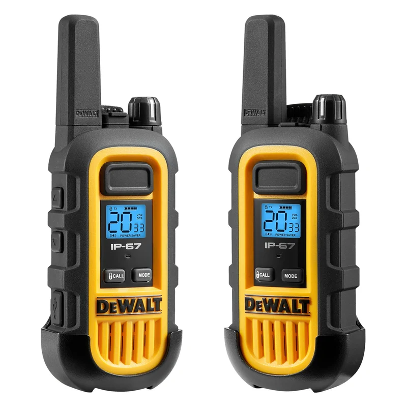 Dewalt - Radios Heavy Duty 12 DXFRS300 avec 2 chargeurs à 6 ports