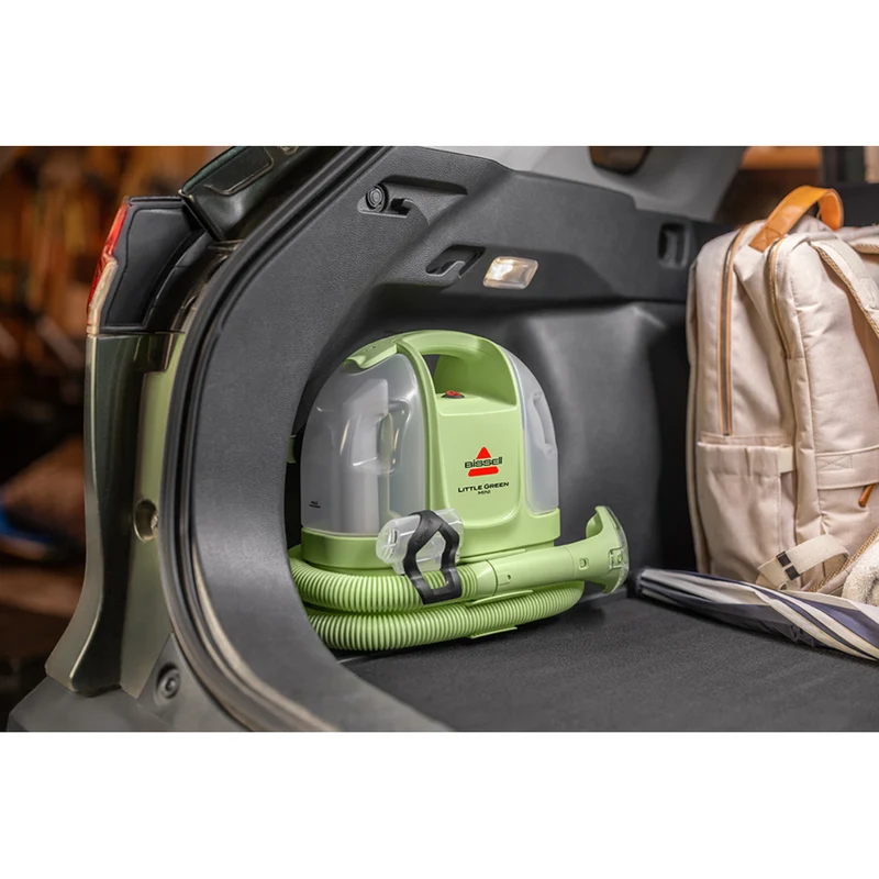 Bissell - Nettoyeur en profondeur portatif Paquet de Little Green Mini avec fil pour tapis et tissus d'ameublement