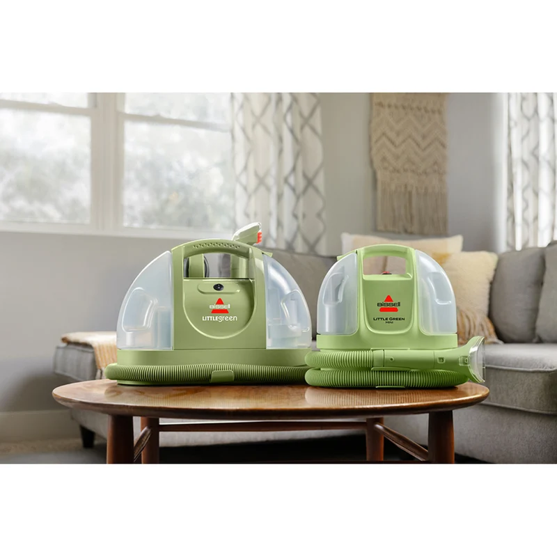 Bissell - Nettoyeur en profondeur portatif Paquet de Little Green Mini avec fil pour tapis et tissus d'ameublement