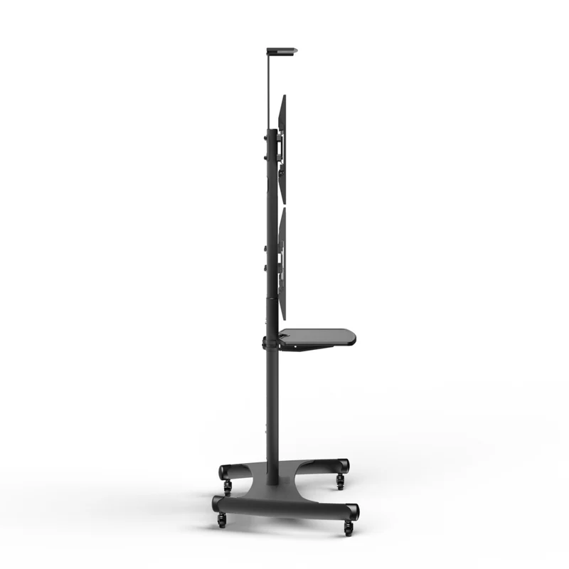 Kanto Mobile TV Cart with Keyboard Tray & Camera Shelf - 40" to 70" Display