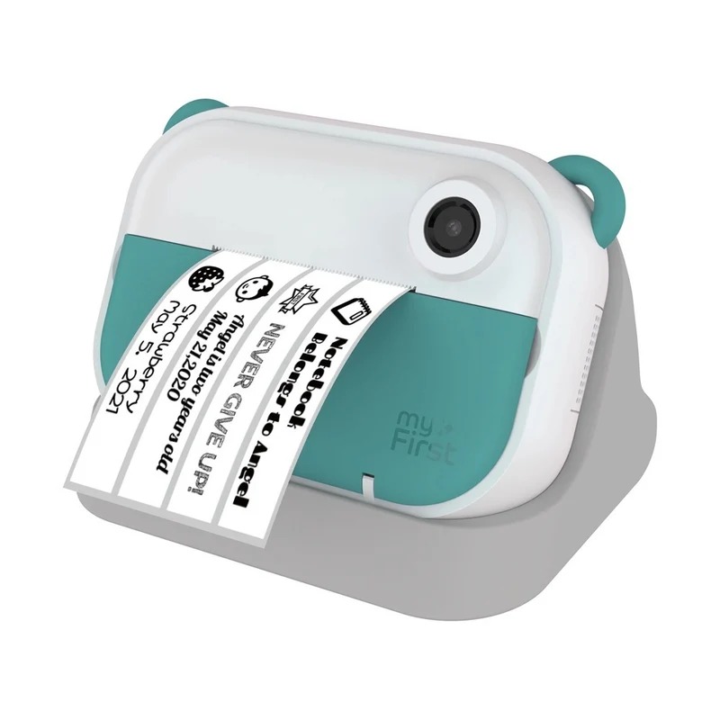 myFirst Camera Insta Wi - Kids Digital Camera Instant Print, Label Maker - Teal