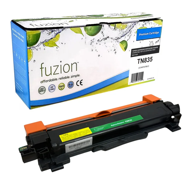 fuzion Brother TN835 Compatible Toner - Super High Yield - Black