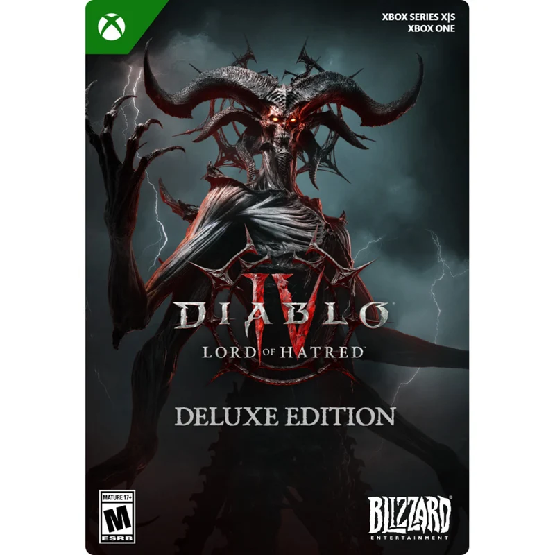 Diablo IV: Lord of Hatred pour Deluxe pour Xbox Series X|S and Xbox One [Code Electronique]