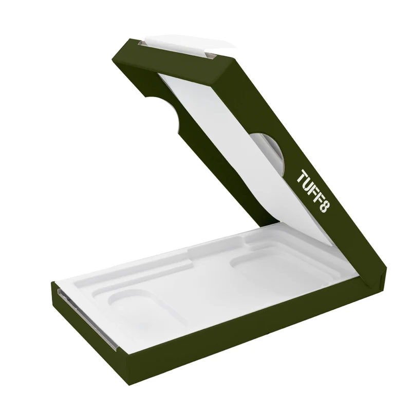 TUFF8 - Protection d'écran en verre trempé avec installation automatique pour iPhone 17 Air