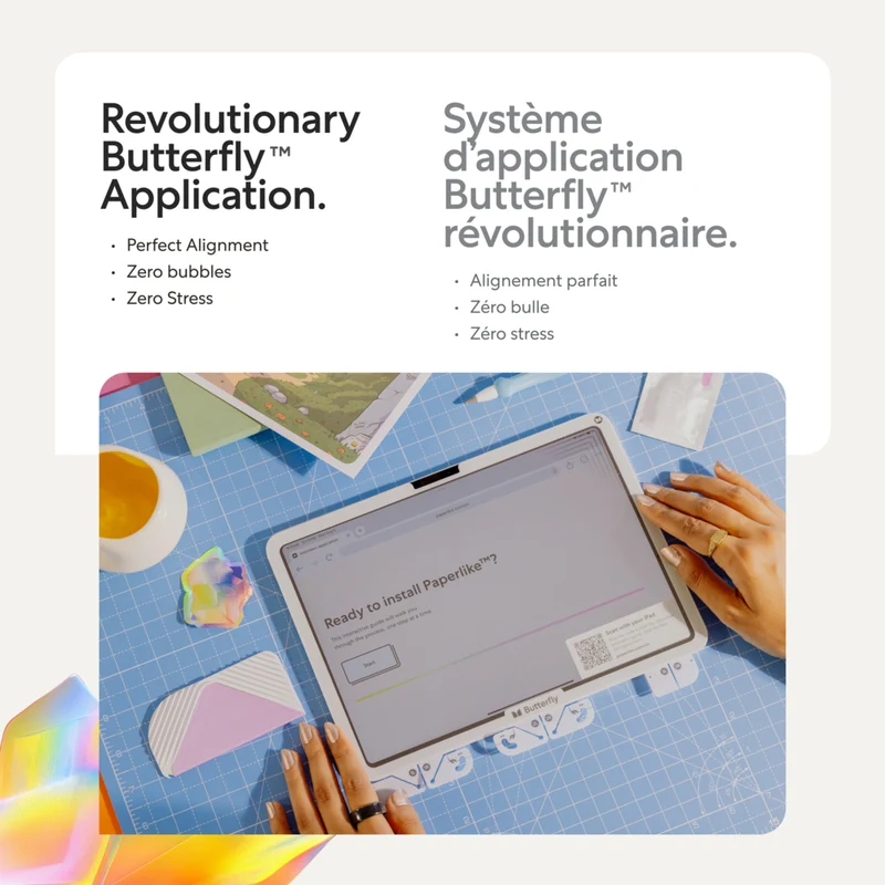 Paperlike - 3 Protecteur d'écran pour iPad Air 11 po (M4-M3-M2) - Transparent