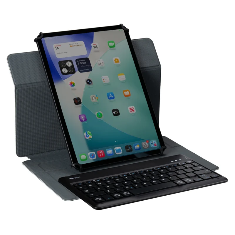 Targus - Étui universel Safe Fit pour clavier Bluetooth 9,5 po-11,5 po avec rotation à 360º