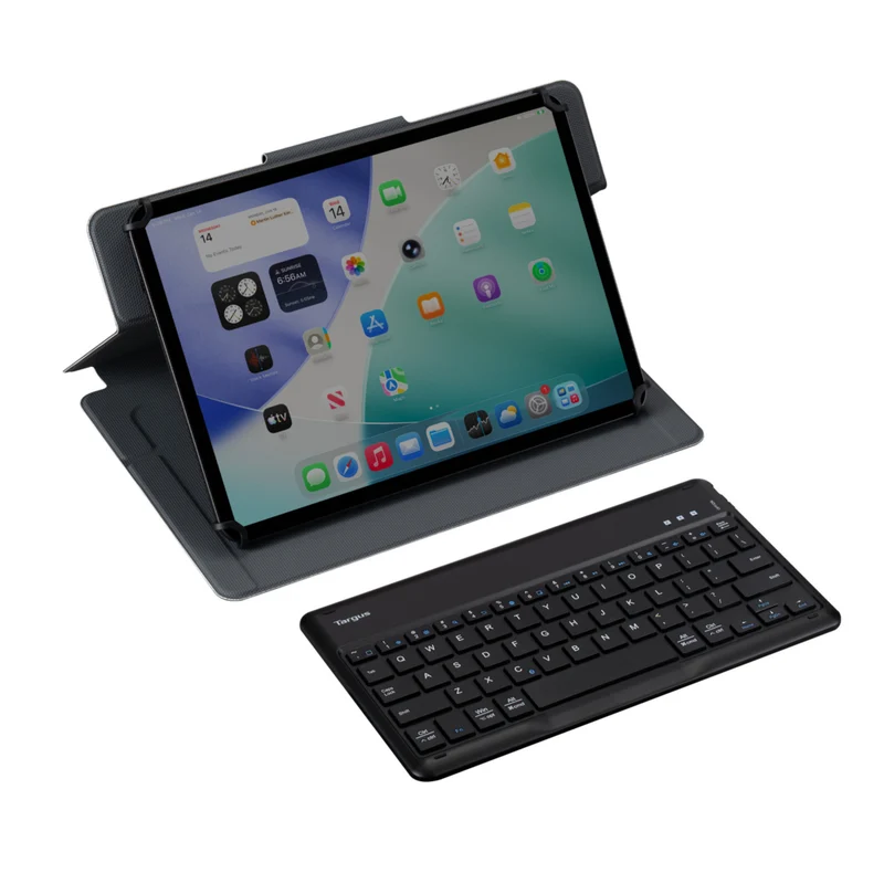 Targus - Étui universel Safe Fit pour clavier Bluetooth 9,5 po-11,5 po avec rotation à 360º