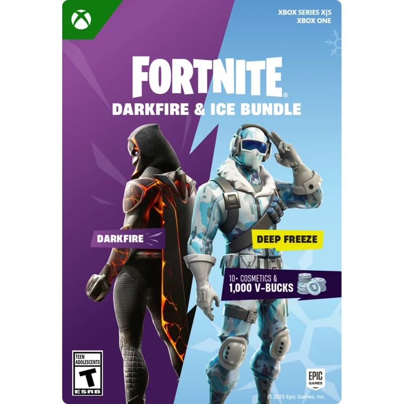 Fortnite: Darkfire & Ice Bundle pour Xbox Series X|S et Xbox One [Code Electronique]