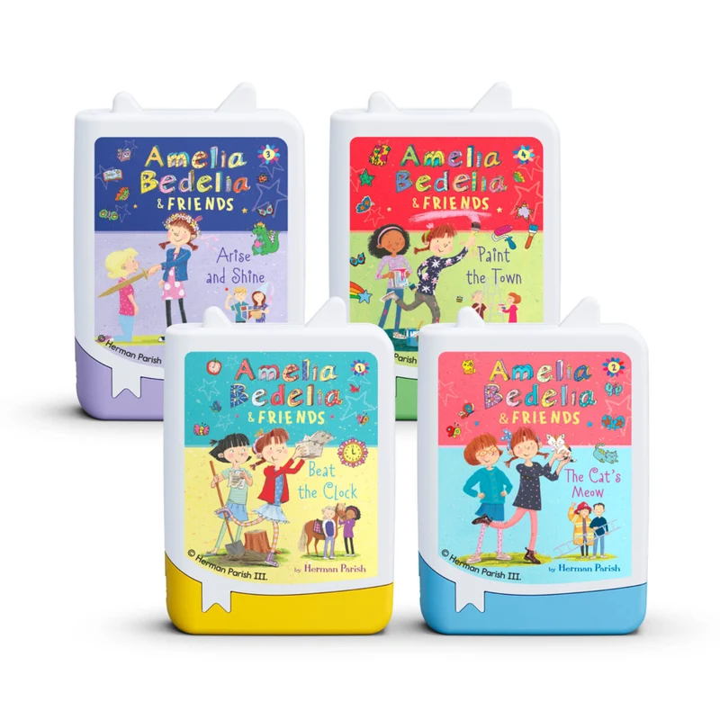 tonies Audiobooks: Amelia Bedelia & Friends 4-Piece Set