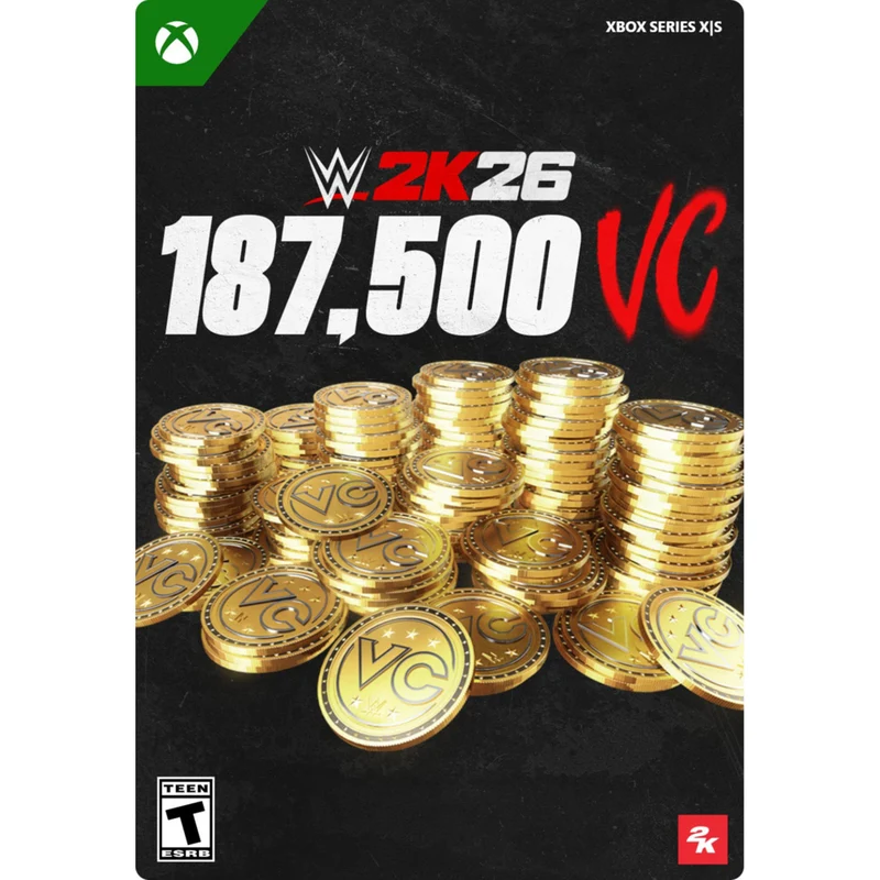 WWE 2K26: 187,500 Virtual Currency Pack for Xbox Series X|S [Digital Code]