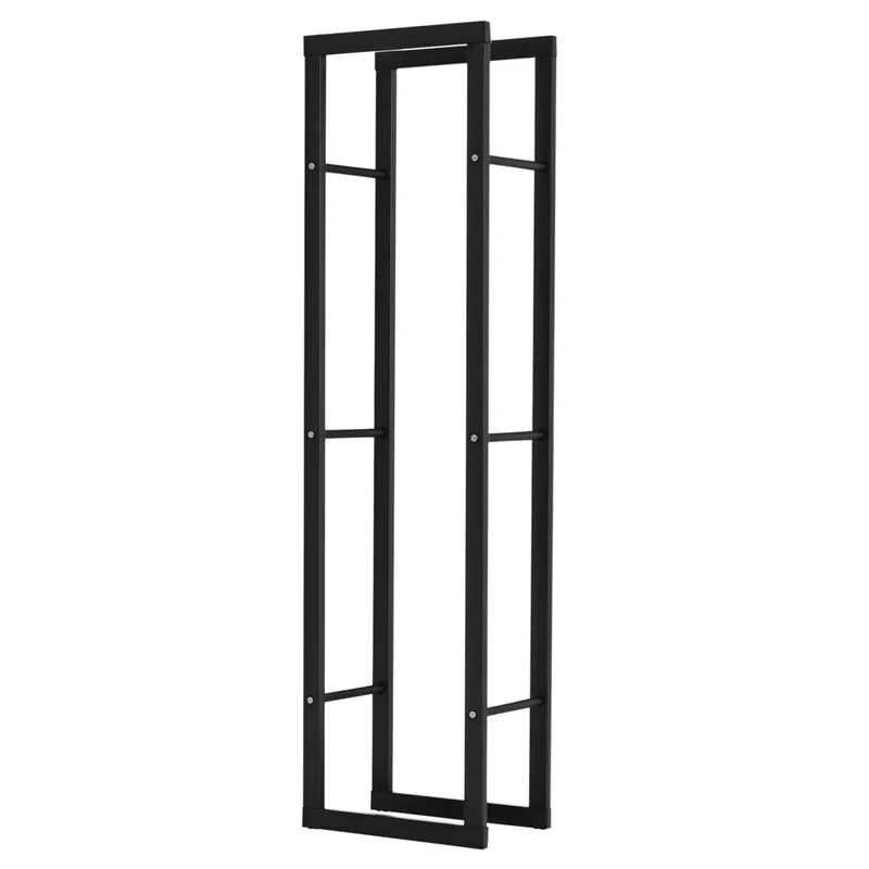 HOMCOM - Porte-bûches pour cheminée- 15,7 po x 9,8 po x 59,1 po