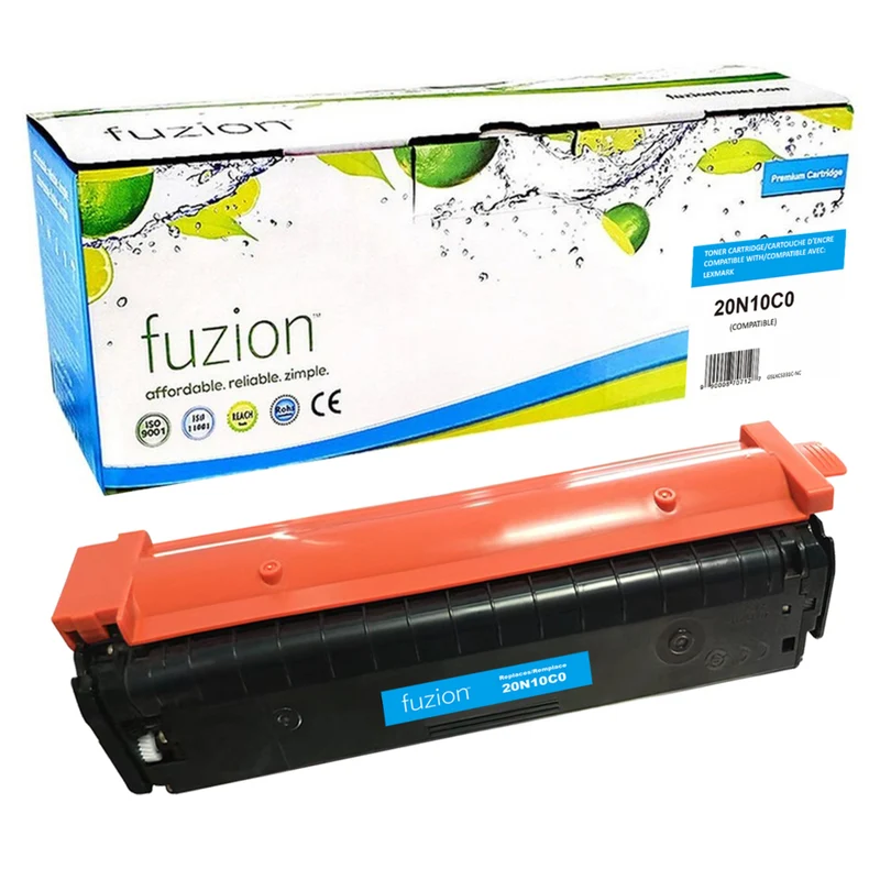 fuzion Lexmark CS331 (20N10C0) Compatible Toner - Standard Yield - Cyan