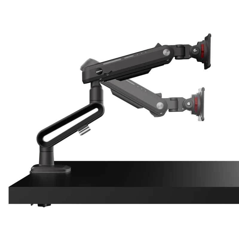 Kanto Heavy-Duty Gaming Desktop Monitor Mount with RGB Lighting for 32" - 60" Monitors