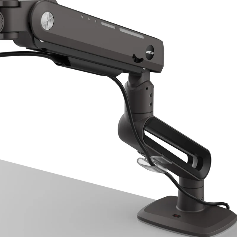 Kanto Heavy-Duty Gaming Desktop Monitor Mount with RGB Lighting for 32" - 60" Monitors