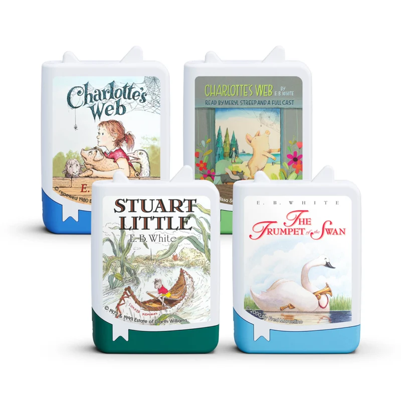 tonies Audiobooks: E.B. White Collection 4-Piece Set