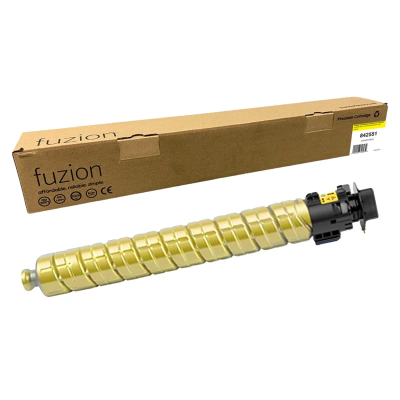 fuzion Ricoh 842551 Compatible Toner - High Yield - Yellow