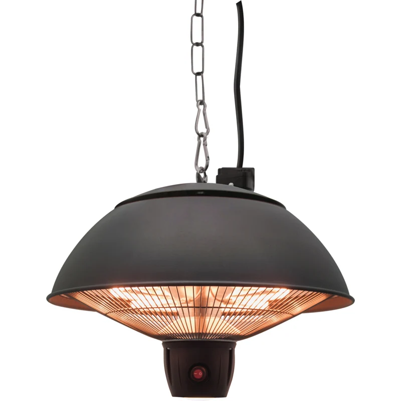 Westinghouse 1500-Watt Outdoor Hanging Infrared Electric Patio Heater - Black
