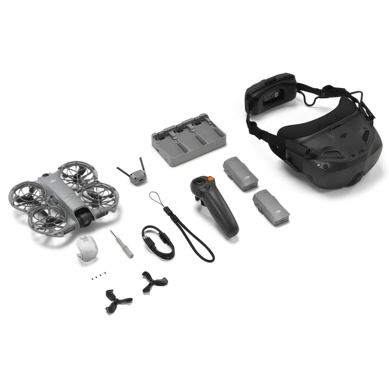 DJI - Neo 2 Kit Fly More Motion – Gris
