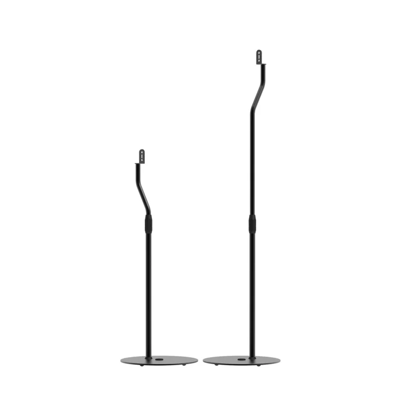 Kanto Height Adjustable Satellite Speaker Stands - Black