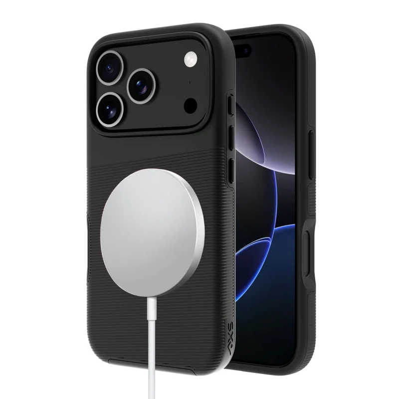 AXS PROTech Plus Magsafe Compatible Phone Case for Apple iPhone 17 Pro - Black