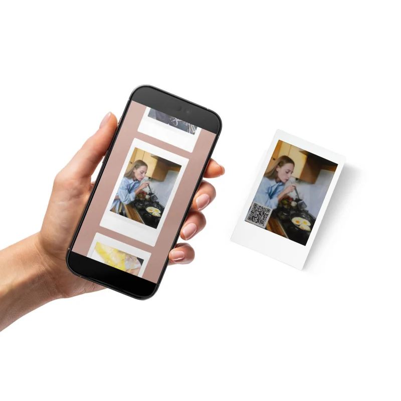INSTAX MINI - LiPlay+ Appareil photo instantané hybride & imprimante pour téléphone intelligent - Bleu minuit