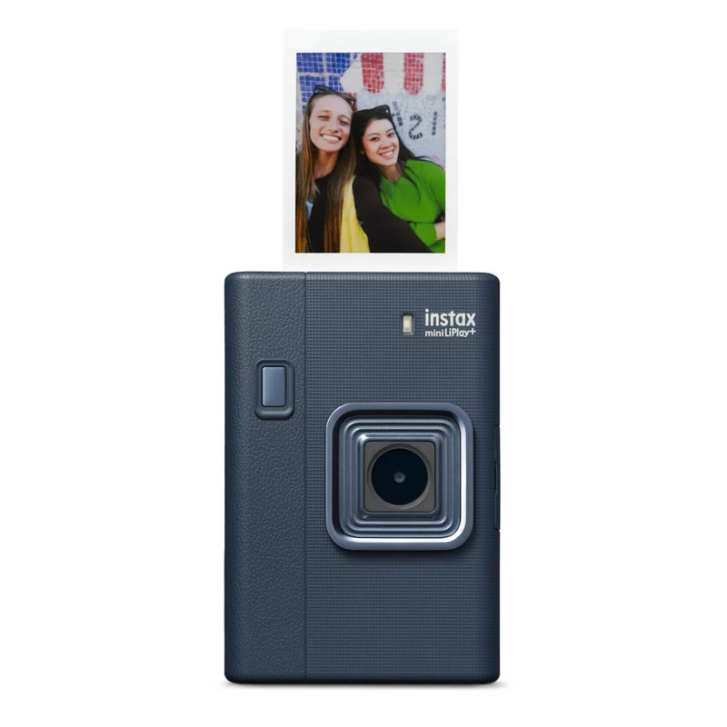 INSTAX MINI LiPlay+ Hybrid Instant Camera & Smartphone Printer - Midnight Blue
