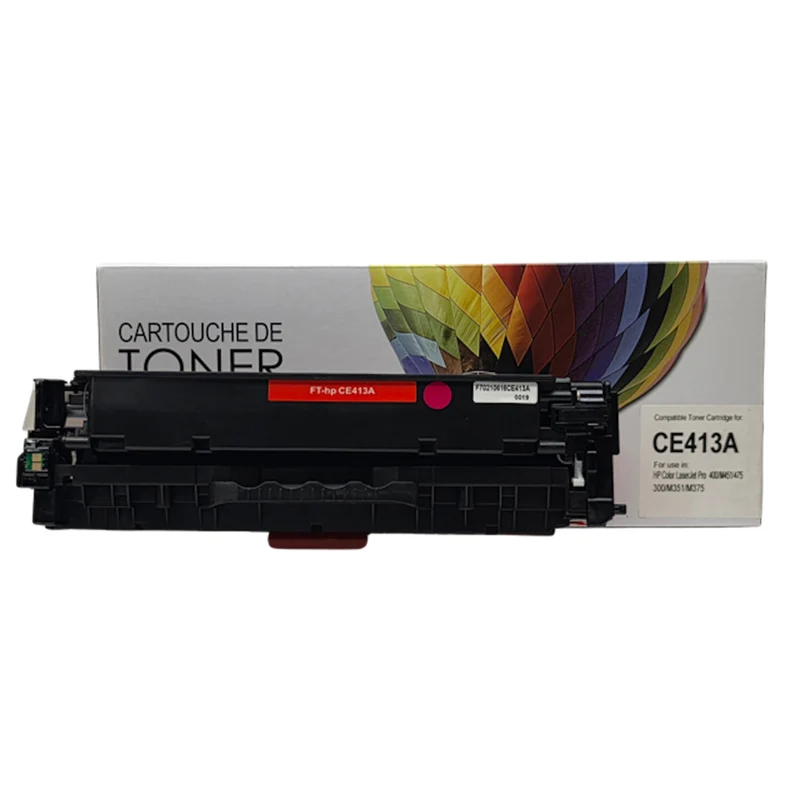 Balloon Brand HP CE413A Compatible Toner Cartridge - Standard Yield - Magenta