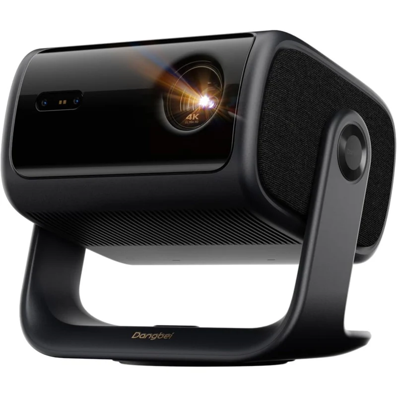Dangbei MP1 Max 4K Portable Projector with Stand & Carry Case - Black