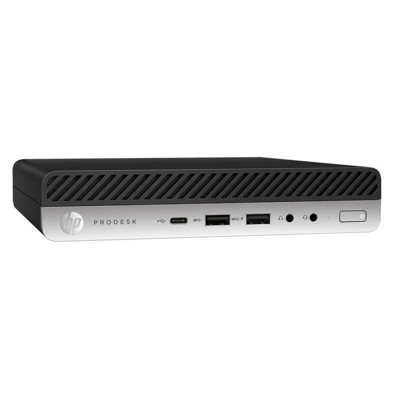 HP ProDesk 600 G4 Refurbished Mini Desktop Computer - Intel Core i5-8500T - 256 GB SSD - 16 GB RAM - Windows 11 Pro
