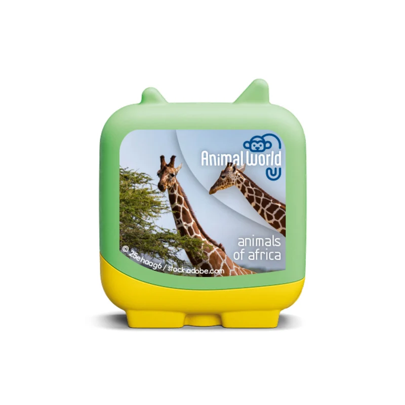 tonies - Animal World 4: Animals of Africa Clever tonies - - Ensemble de 4 pièces (Anglais)