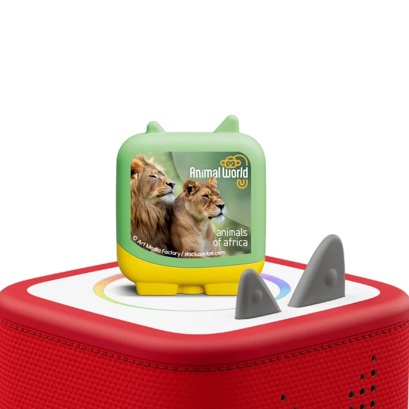 tonies - Animal World 4: Animals of Africa Clever tonies - - Ensemble de 4 pièces (Anglais)