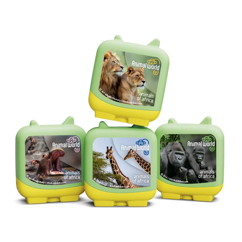 tonies Animal World 4: Animals of Africa Clever 4-Piece Set