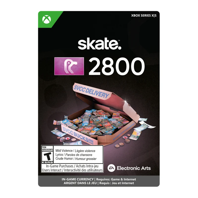 Skate : 2 800 SV Bucks pour Xbox Series X/S [Téléchargement numérique]