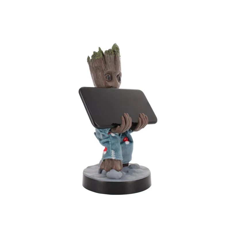 Exquisite Gaming - Guardians of The Galaxy: Toddler Groot in Pajamas Cable Guy support de contrôleur et téléphone
