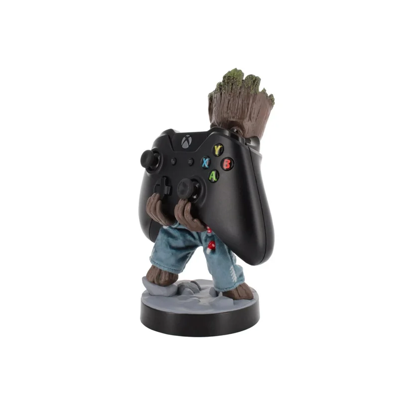Exquisite Gaming - Guardians of The Galaxy: Toddler Groot in Pajamas Cable Guy support de contrôleur et téléphone