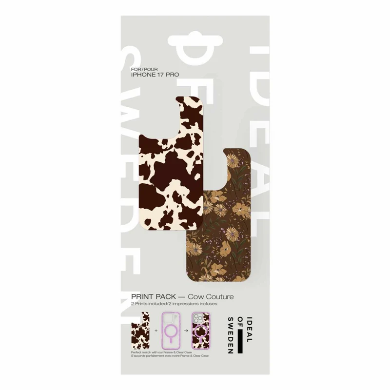 Ideal of Sweden Print Pack for iPhone 17 - Cow Couture