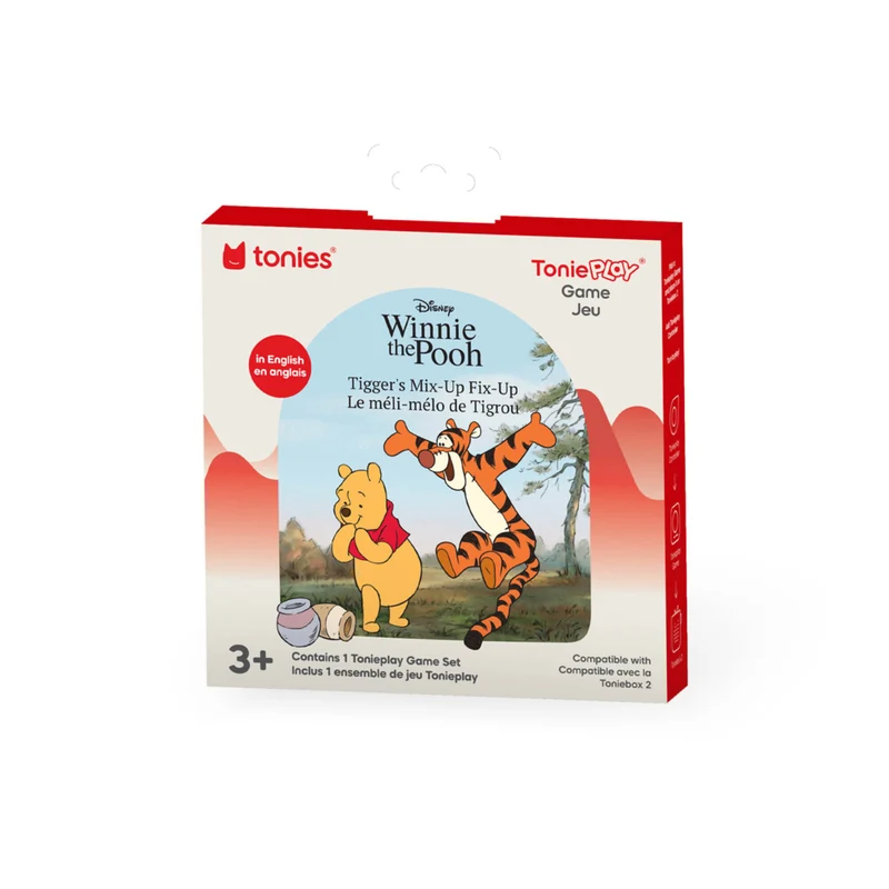 tonies - Tonieplay : Disney Winnie L’Oursonle Jeu De Tigrou Qui Mélange Et Répare Tout (Anglais)